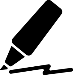 Pen Writing A Line Outline Svg Vector, Free Vectors File